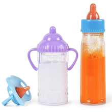 Load image into Gallery viewer, Vollence Magic Baby Doll Bottles,Magic Doll Disappearing Milk and Juice
