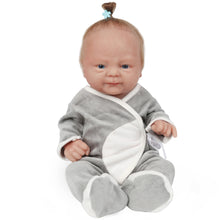 Load image into Gallery viewer, Vollence 14 inch Realistic Reborn Baby Doll with Hair
