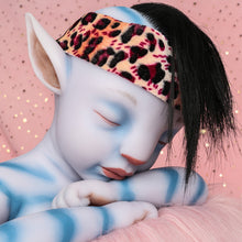 Load image into Gallery viewer, Vollence 20 inch Avatar Sleeping Full Silicone Baby Doll with Hair
