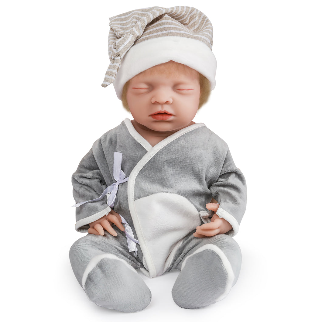 Vollence 18 inch Realistic Reborn Baby Doll with Hair