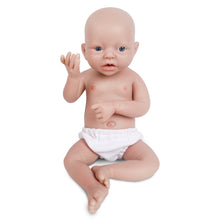 Load image into Gallery viewer, Vollence 14 inch Real Baby Doll Newborn Baby Doll Full Body Silicone
