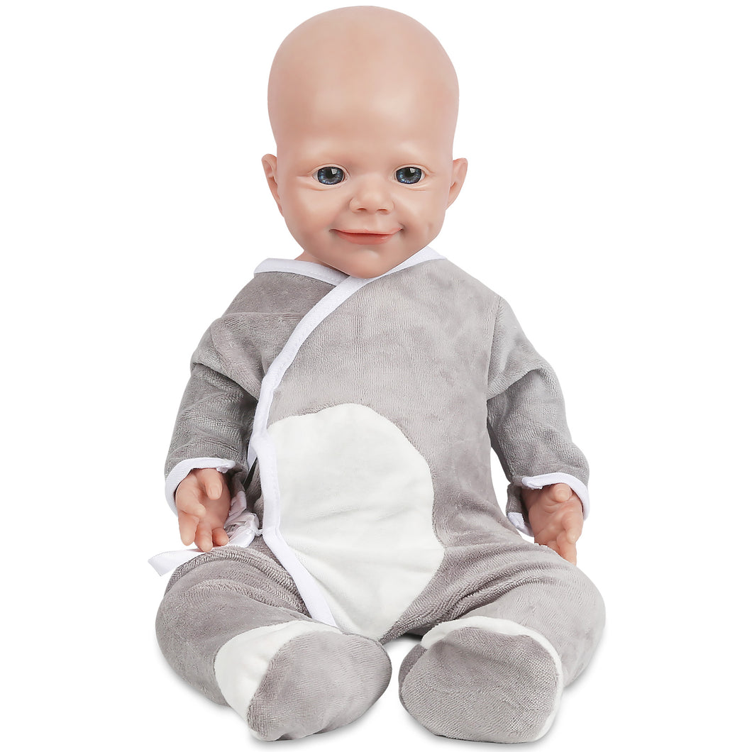 Vollence 17 inch Eye Open Full Silicone Baby Dolls