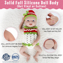 Load image into Gallery viewer, Vollence 14 inch Full Silicone Lifelike Baby Dolls
