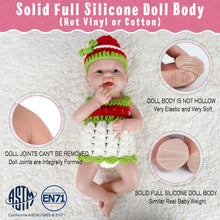 Load image into Gallery viewer, Vollence 14 inch Reborn Silicone Dolls Full Silicone Baby
