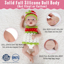 Load image into Gallery viewer, Vollence 14 inch Real Baby Doll Newborn Baby Doll Full Body Silicone
