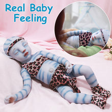 Load image into Gallery viewer, Vollence 20 inch Avatar Sleeping Full Silicone Baby Doll
