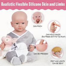 Load image into Gallery viewer, Vollence 20 inch Realistic Reborn Baby Doll
