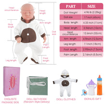 Load image into Gallery viewer, Vollence 17 inch Sleeping Full Silicone Baby Dolls
