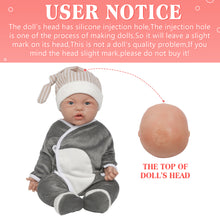 Load image into Gallery viewer, Vollence 17 inch Realistic Reborn Baby Doll
